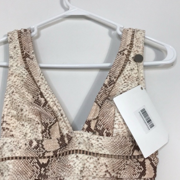 NWT zimmermann bellitude ladder snake print one piece swimsuit 2-4 size - Picture 3 of 7